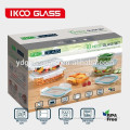 10pcs glass container set